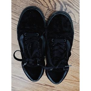 Velvet Old School Vans